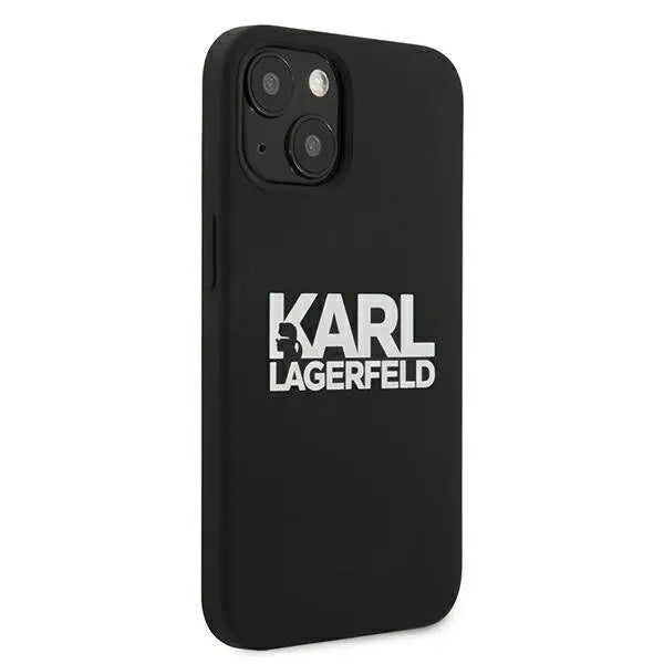 Калъф Karl Lagerfeld KLHCP13SSLKLRBK Silicone Stack