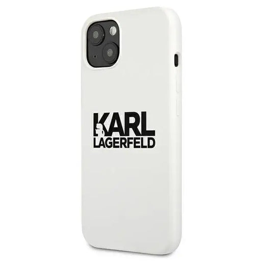 Калъф Karl Lagerfeld KLHCP13SSLKLWH Silicone Stack