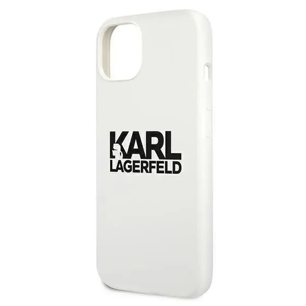 Калъф Karl Lagerfeld KLHCP13SSLKLWH Silicone Stack