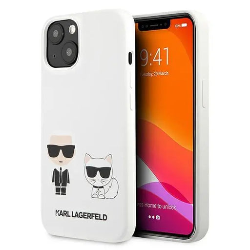 Калъф Karl Lagerfeld KLHCP13SSSKCW Silicone Karl &