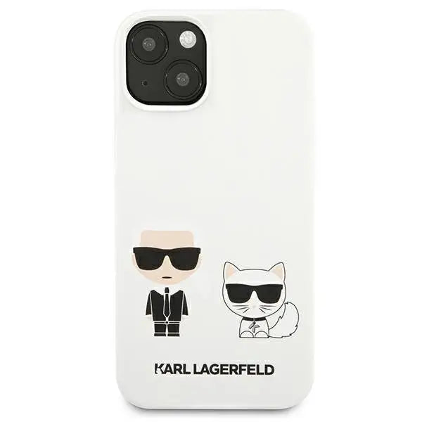 Калъф Karl Lagerfeld KLHCP13SSSKCW Silicone Karl &