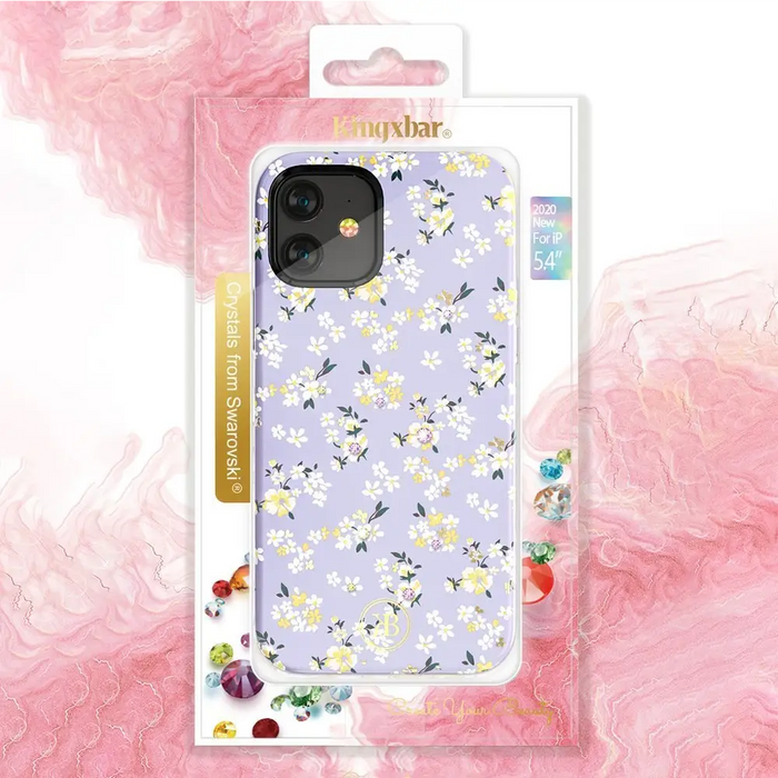 Калъф Kingxbar Blossom с Swarovski Lily iPhone 12 Pro