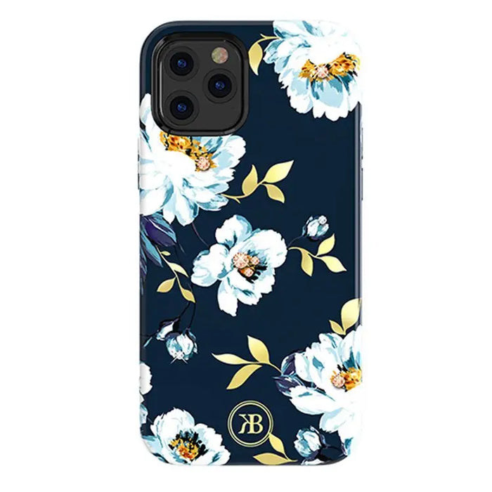 Калъф Kingxbar Blossom Swarovski Gardenia iPhone 12