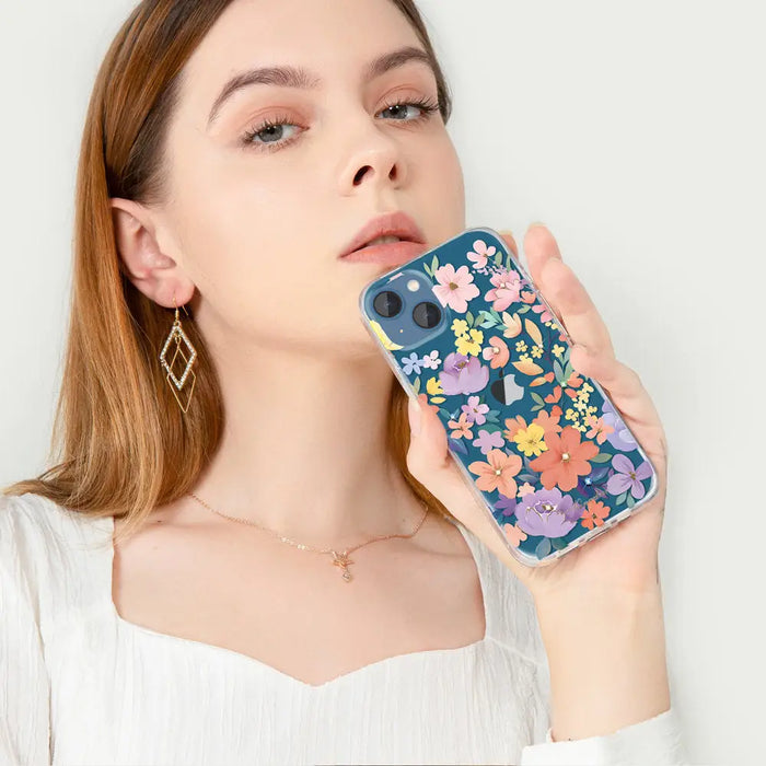 Калъф Kingxbar Brilliant Series за iPhone 13 Многоцветен