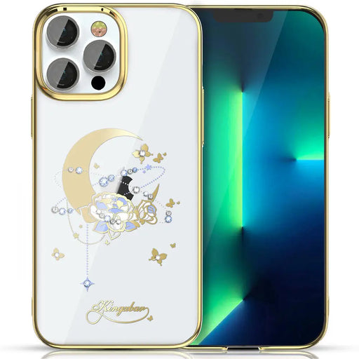 Калъф Kingxbar Moon Series Flower за iPhone 13 Pro