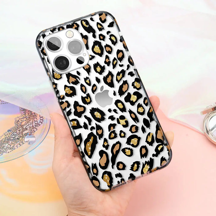 Калъф Kingxbar Wild Series за iPhone 13 Pro леопард