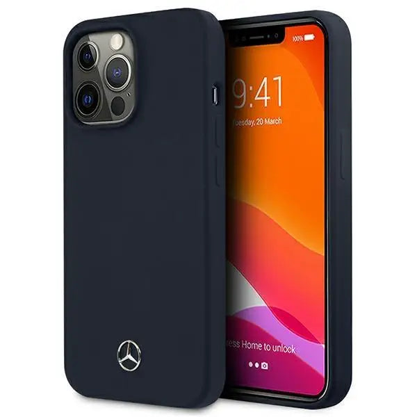 Калъф Mercedes MEHCP13XSILNA Silicone Line за iPhone