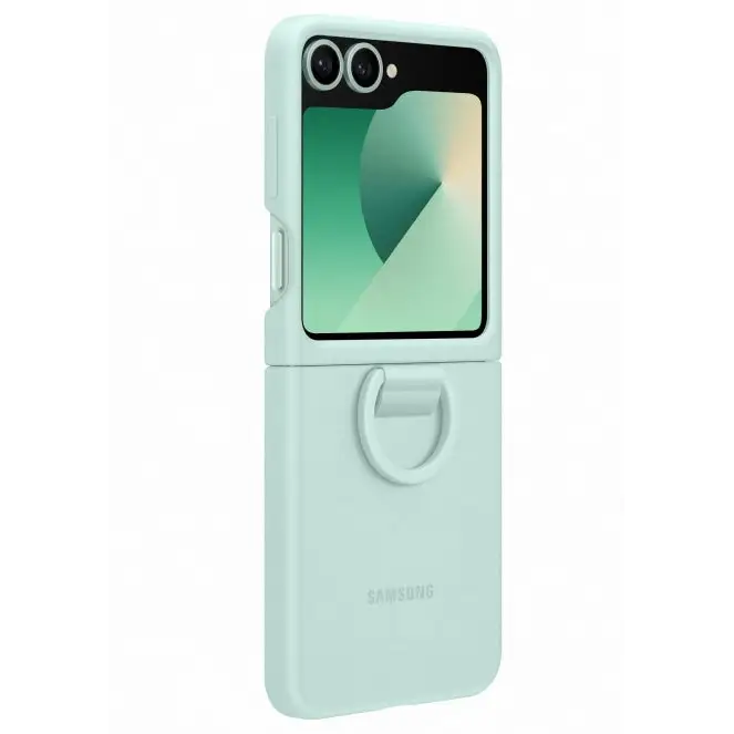 Калъф Samsung Galaxy Flip6 Silicone Case Ring Mint