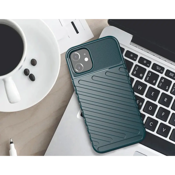 Калъф Thunder TPU Flexible Case за iPhone 12 Mini Зелен