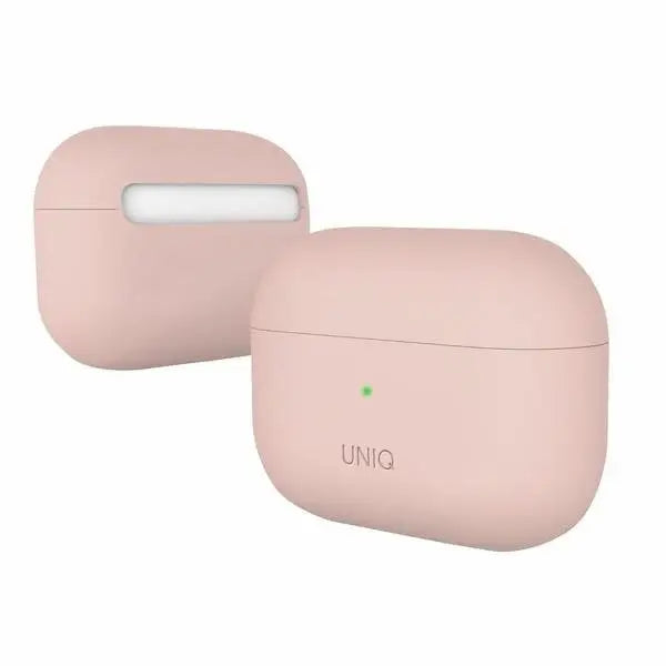 Калъф Uniq Lino Blush за Airpods Pro розов