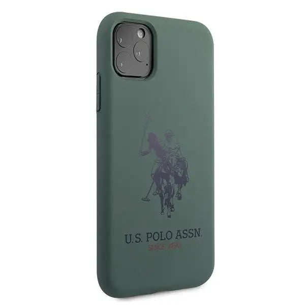 Калъф US Polo Big Horse за iPhone 11 Pro Green