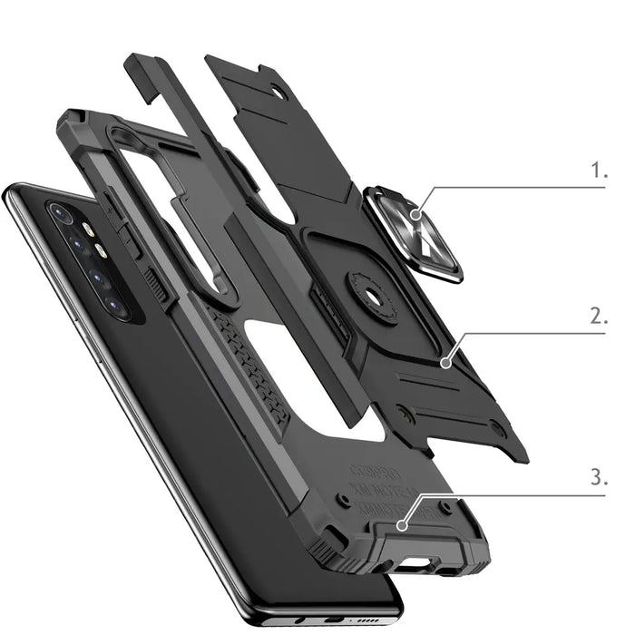 Калъф Wozinsky Ring Armor Kickstand за Xiaomi Redmi