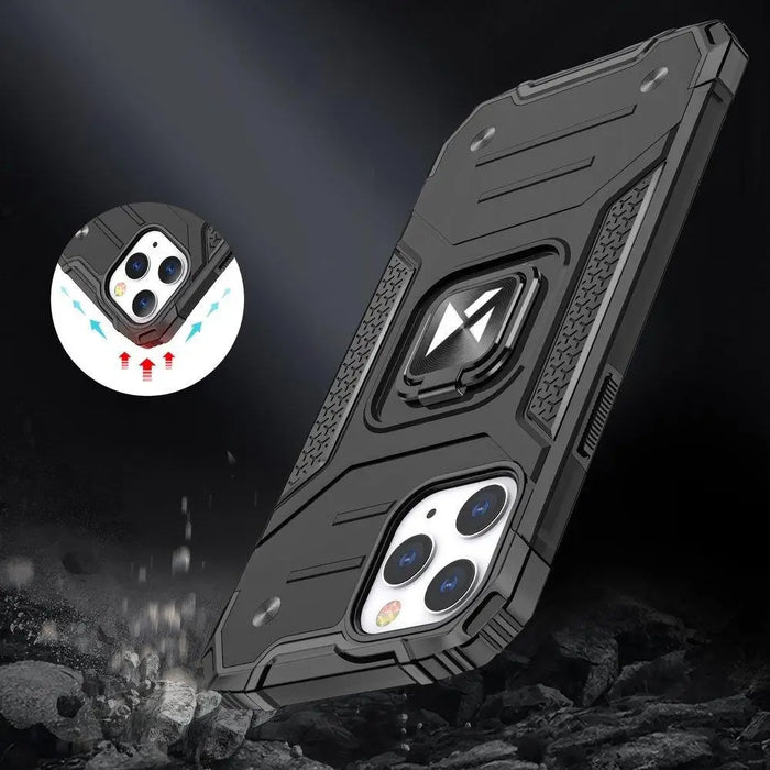 Калъф Wozinsky Ring Armor за iPhone 13 Pro Max червен