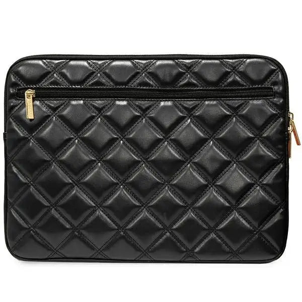 Калъф за лаптоп Guess Quilted 4G 14’ черен