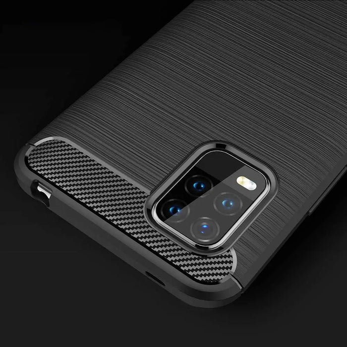 Калъф за телефон Carbon Case TPU за Xiaomi Mi 10 Lite син