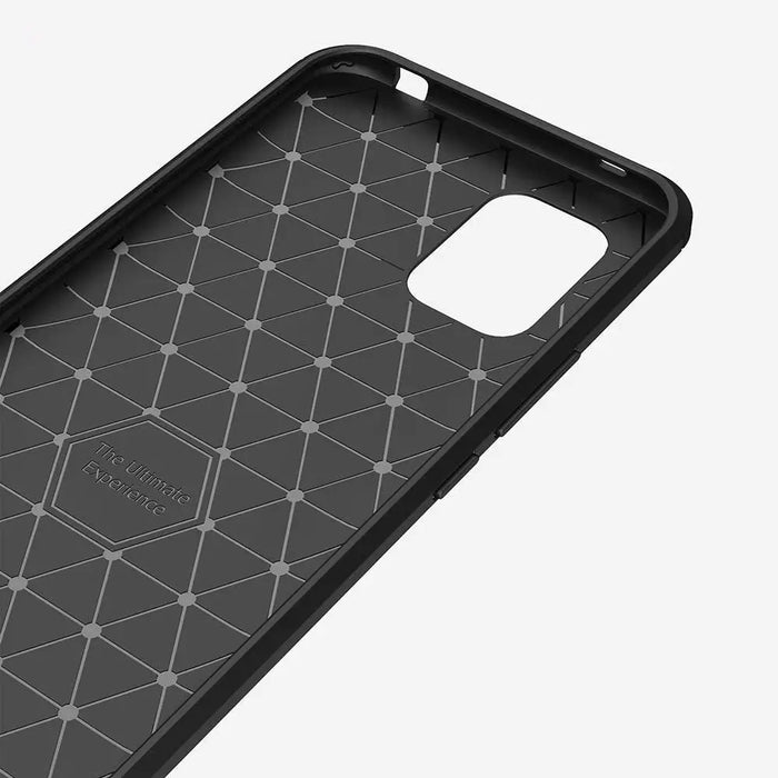 Калъф за телефон Carbon Case TPU за Xiaomi Mi 10 Lite син