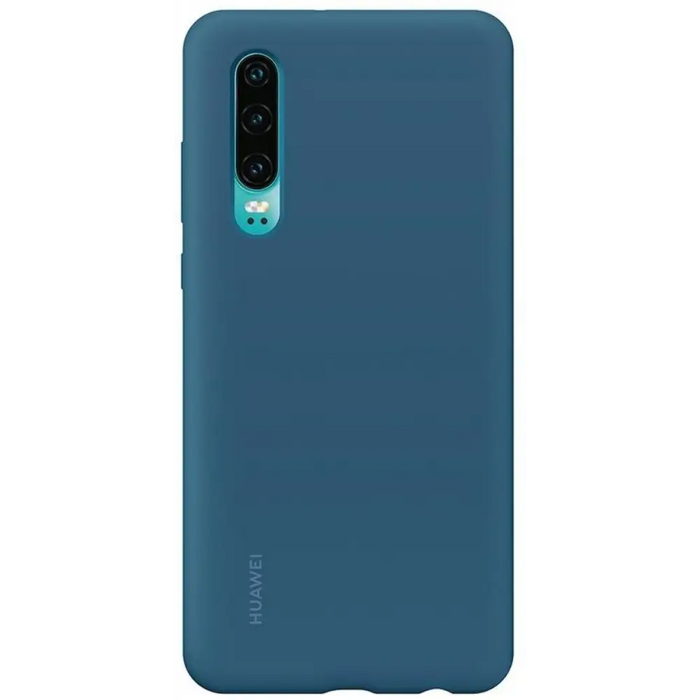 Калъф за телефон HUAWEI Elle P30 Silicone Car Case Blue