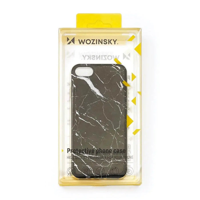 Калъф за телефон Wozinsky Marble Tpu за iPhone 11 черен