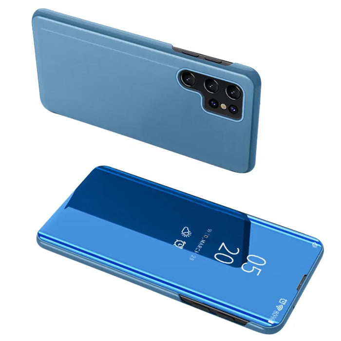 Калъф HQWear Clear View Case за Samsung Galaxy A05s син