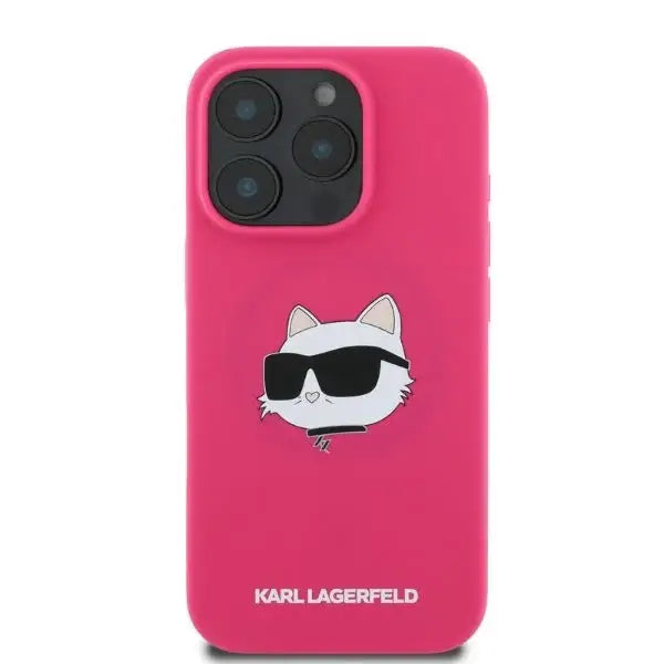 Karl Lagerfeld Choupette Head с MagSafe за iPhone 16 Pro