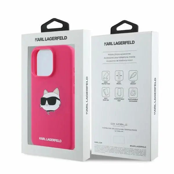 Karl Lagerfeld Choupette Head с MagSafe за iPhone 16 Pro