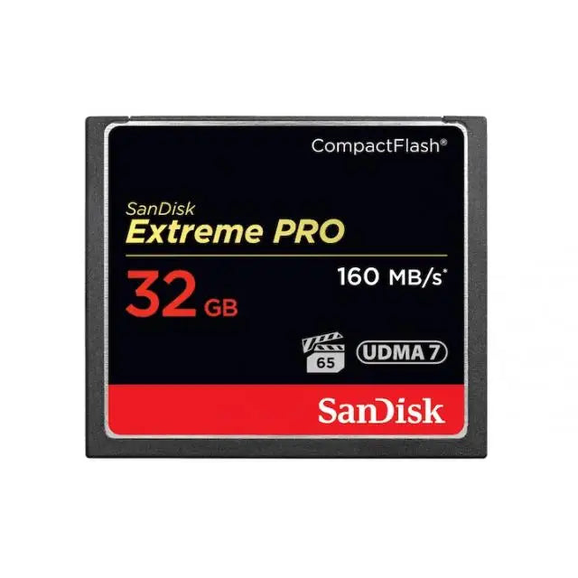 Карта памет SANDISK Extreme PRO CompactFlash 32GB