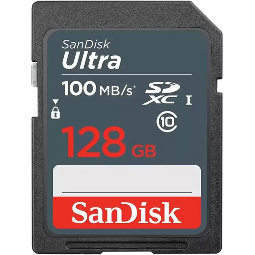 Карта памет SANDISK Ultra SDXC 128GB Class 10 UHS-I 100 Mb/s