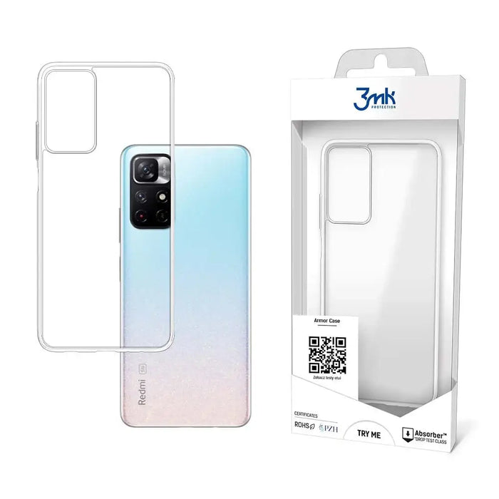 Кейс 3mk Armor Case за Xiaomi Redmi Note 11 5G прозрачен