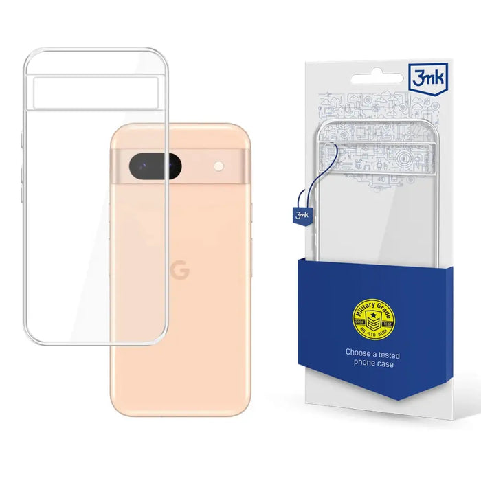 Кейс 3mk Clear Case за Google Pixel 8A 5G прозрачен