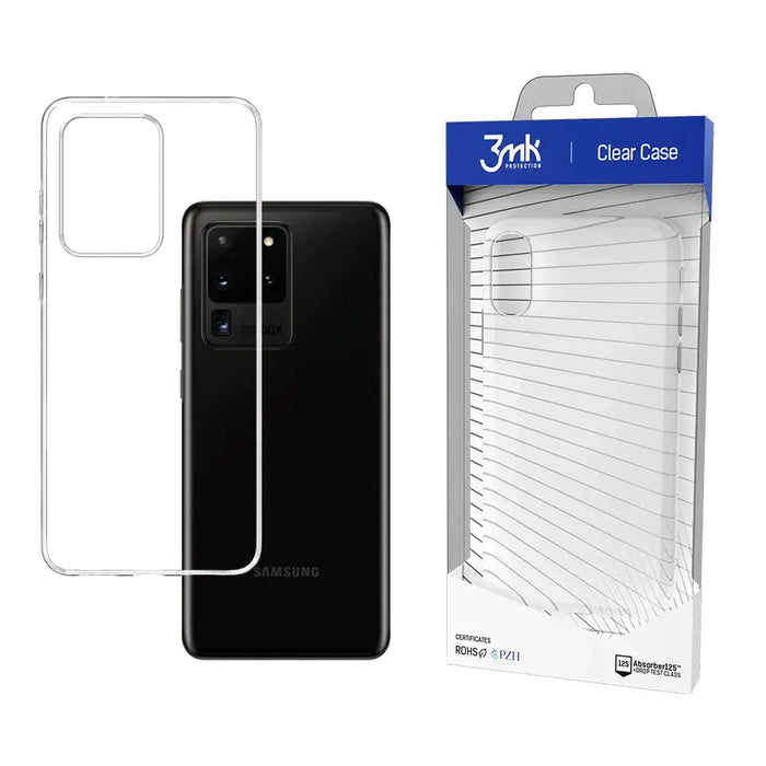 Кейс 3mk Clear Case за Samsung Galaxy S20 Ultra 5G прозрачен