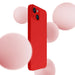 Кейс 3mk Hardy Silicone MagCase за Apple iPhone 14 червен