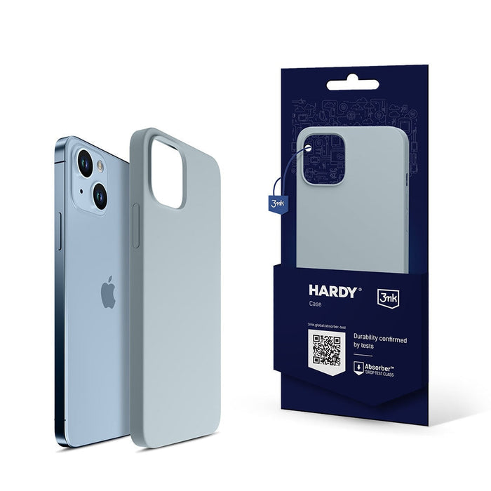 Кейс 3mk Hardy Silicone MagCase за Apple iPhone 14 Plus син