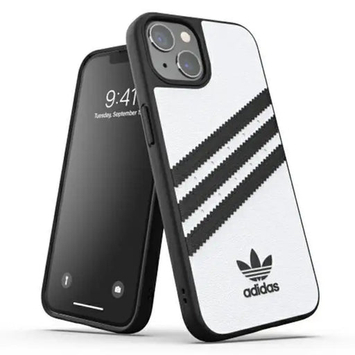 Кейс Adidas Molded PU за Apple iPhone 13 Бял