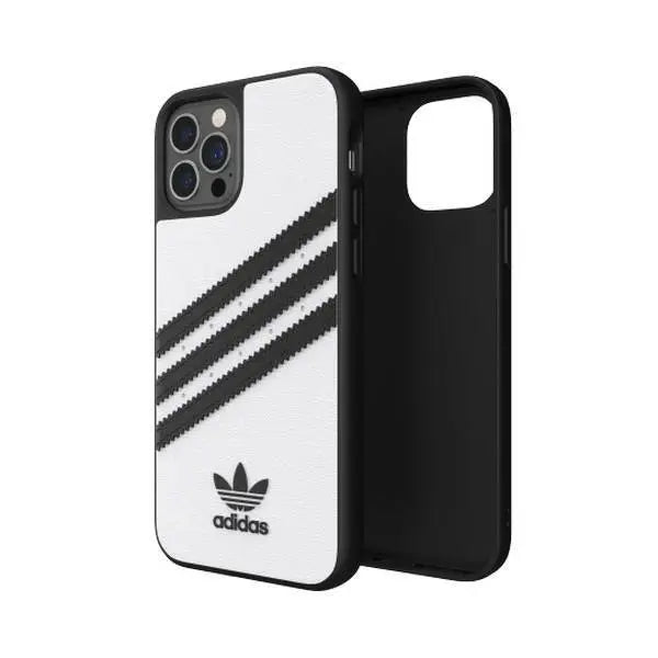 Кейс Adidas OR Molded PU FW20 за iPhone 12 Pro черно-бял