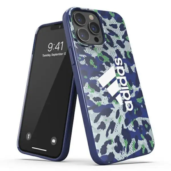 Кейс Adidas Snap Leopard за Apple iPhone 13 Pro Max Син