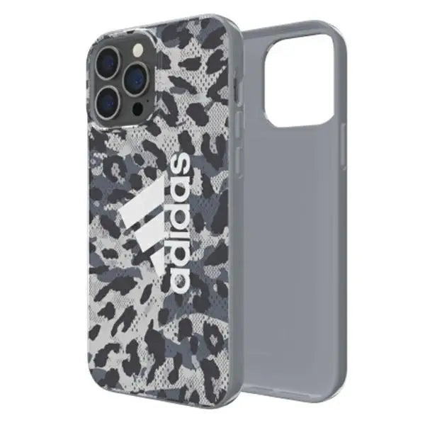 Кейс Adidas Snap Leopard за Apple iPhone 13 Pro Max Сив