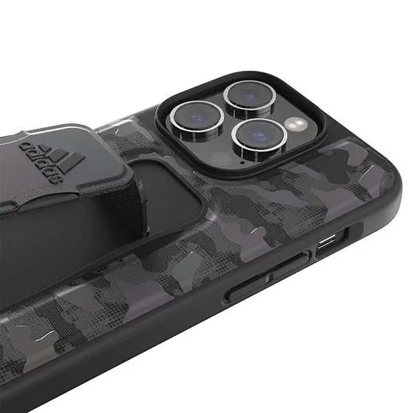 Кейс Adidas SP Grip Case CAMO за iPhone 14 Pro черен / 50249