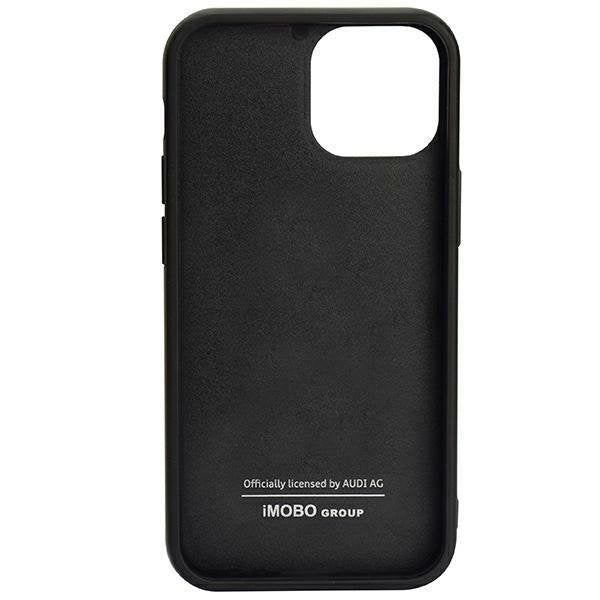 Кейс Audi Carbon Fiber Stripe за iPhone 11 / Xr 6.1 черен /