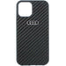 Кейс Audi Carbon Fiber за iPhone 11 / Xr 6.1 черен / черен