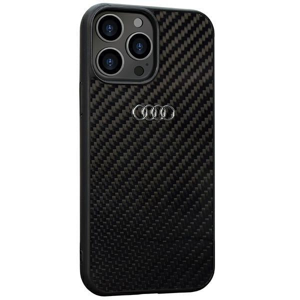 Кейс Audi Carbon Fiber за iPhone 13 Pro / 13 6.1 черен /