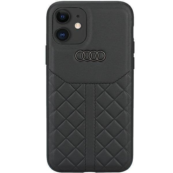 Кейс Audi Genuine Leather за iPhone 11 / Xr 6.1 черен /