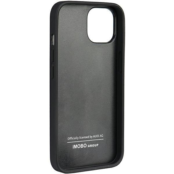 Кейс Audi Genuine Leather за iPhone 12/12 Pro 6.1 черен /