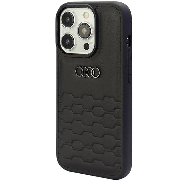 Кейс Audi GT Synthetic Leather за iPhone 15 Pro 6.1 черен /