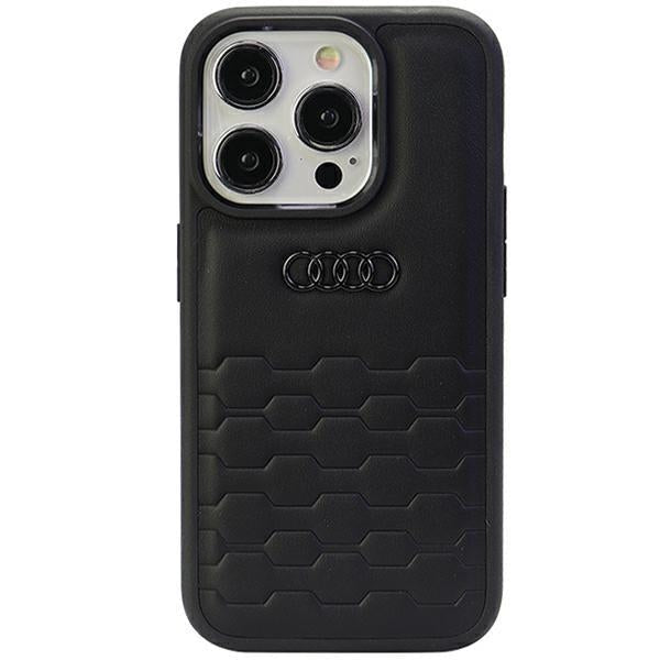 Кейс Audi GT Synthetic Leather за iPhone 15 Pro 6.1 черен /