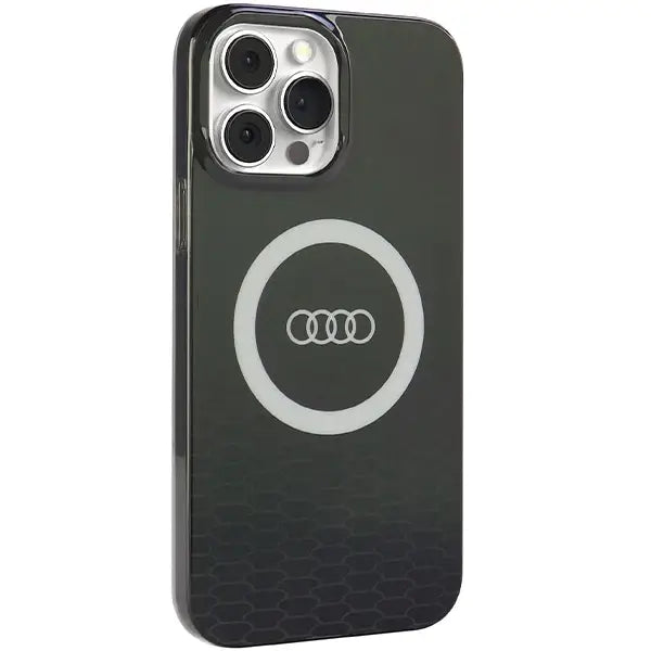 Кейс Audi IML Big Logo MagSafe за iPhone 13 Pro Max черен