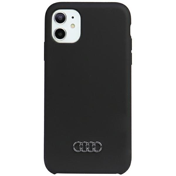 Кейс Audi Silicone Case за iPhone 11 / Xr 6.1 черен / черен