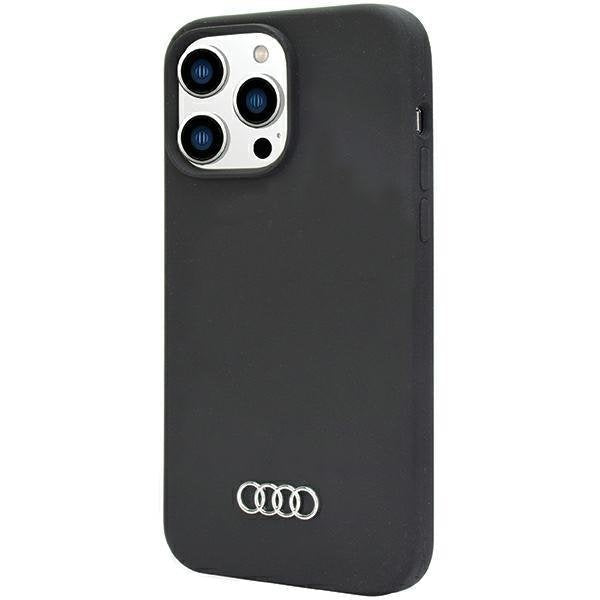 Кейс Audi Silicone Case за iPhone 14 Pro Max 6.7 черен /