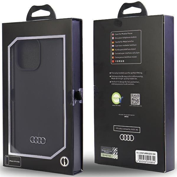 Кейс Audi Silicone Case за iPhone 14 Pro Max 6.7 черен /