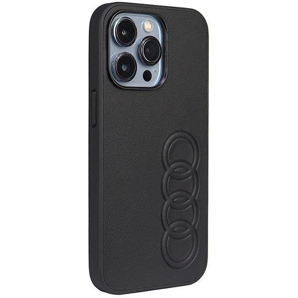 Кейс Audi Synthetic Leather за iPhone 13 Pro / 13 6.1 черен