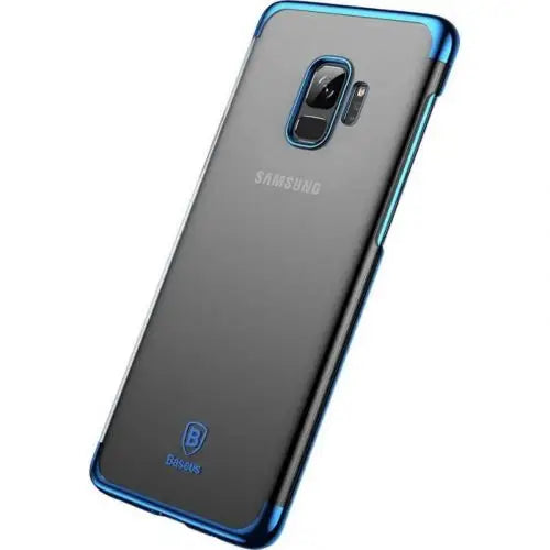 Кейс Baseus за Samsung Galaxy S9 син/ брокат